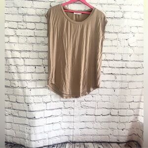 MARLOW. Tan top. Size XL